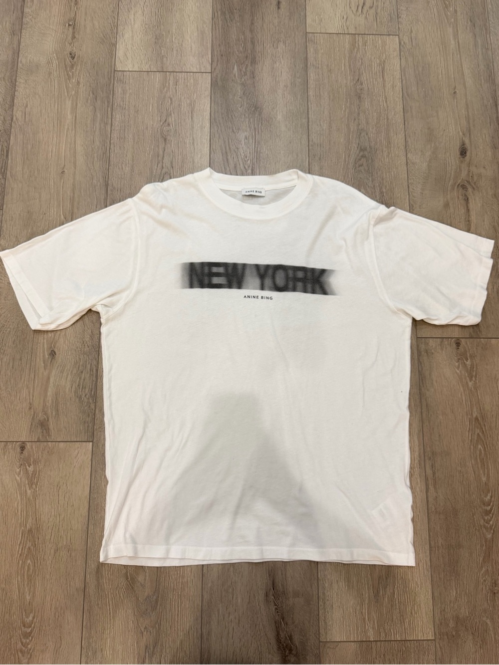 Anine Bing New York Oversized T-Shirt Size Medium